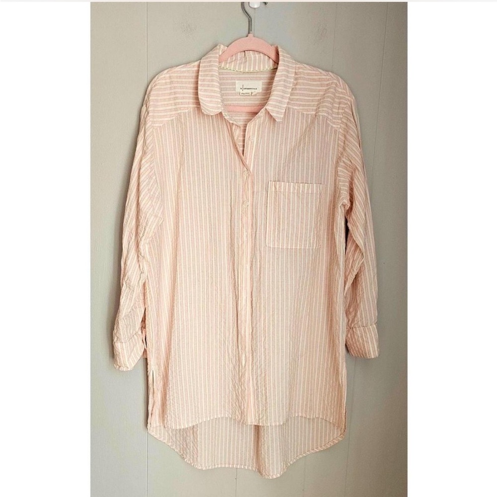 Striped Button Down Shirt